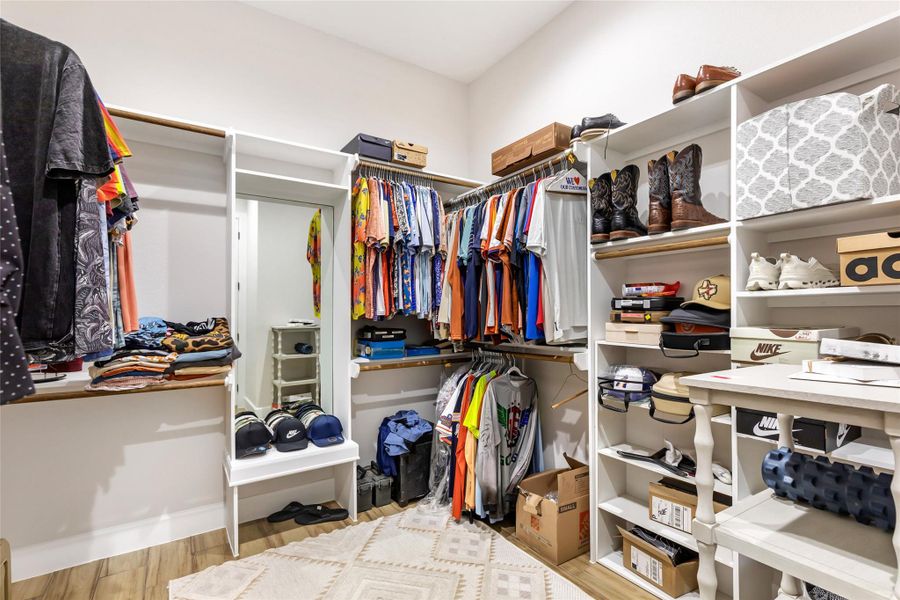 Walk-In Primary Closet