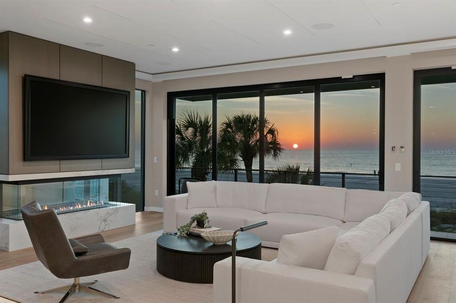 Furnished interior view inside a new home in , Indian Rocks Beach (Image 61). Furnished interior view inside a new home in , Indian Rocks Beach (Image 61).