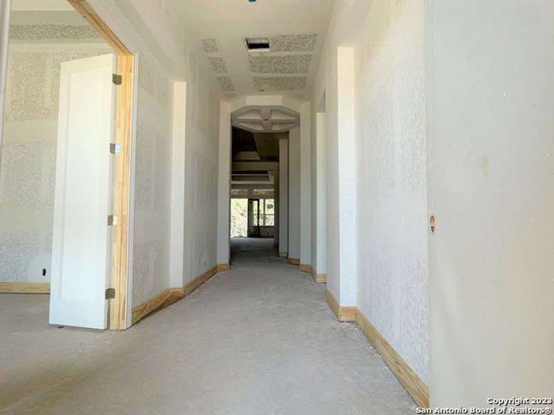 Spacious, unfurnished interior of a new home in Sunday Creek at Kinder Ranch, San Antonio (Image 19). Spacious, unfurnished interior of a new home in Sunday Creek at Kinder Ranch, San Antonio (Image 19).