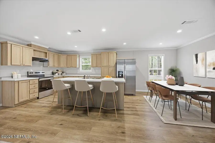 Furnished interior view inside a new home in , Macclenny (Image 4).