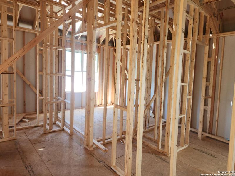 In-progress construction of a new home in Arcadia Ridge, San Antonio, TX (Image 25). In-progress construction of a new home in Arcadia Ridge, San Antonio, TX (Image 25).