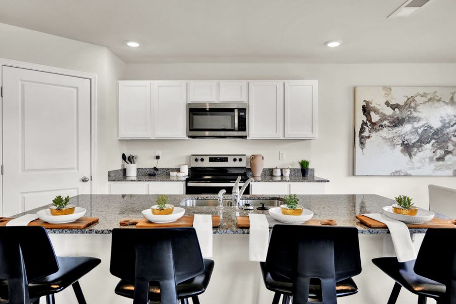 Representative furnished interior of a home built from the Darwin by D.R. Horton in Johnson Farms, Greeneville (Image 8).