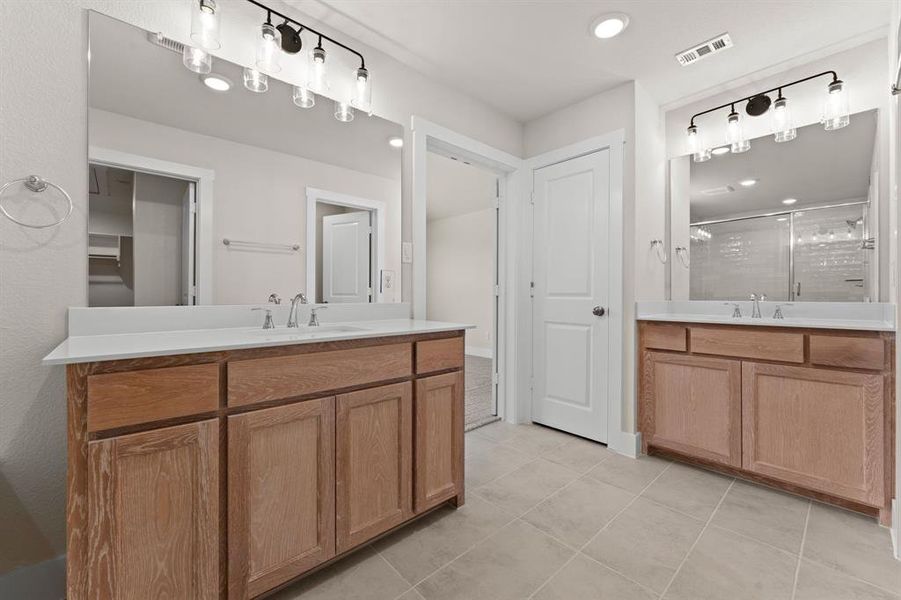 Furnished interior view inside a new home in North Square at Uptown, Celina (Image 4).