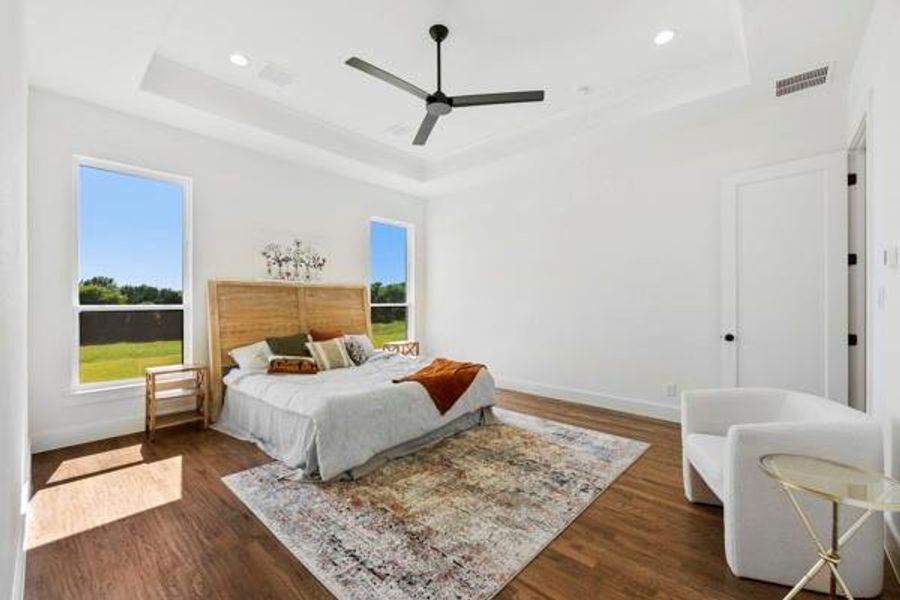 Furnished interior view inside a new home in , Midlothian (Image 14). Furnished interior view inside a new home in , Midlothian (Image 14).