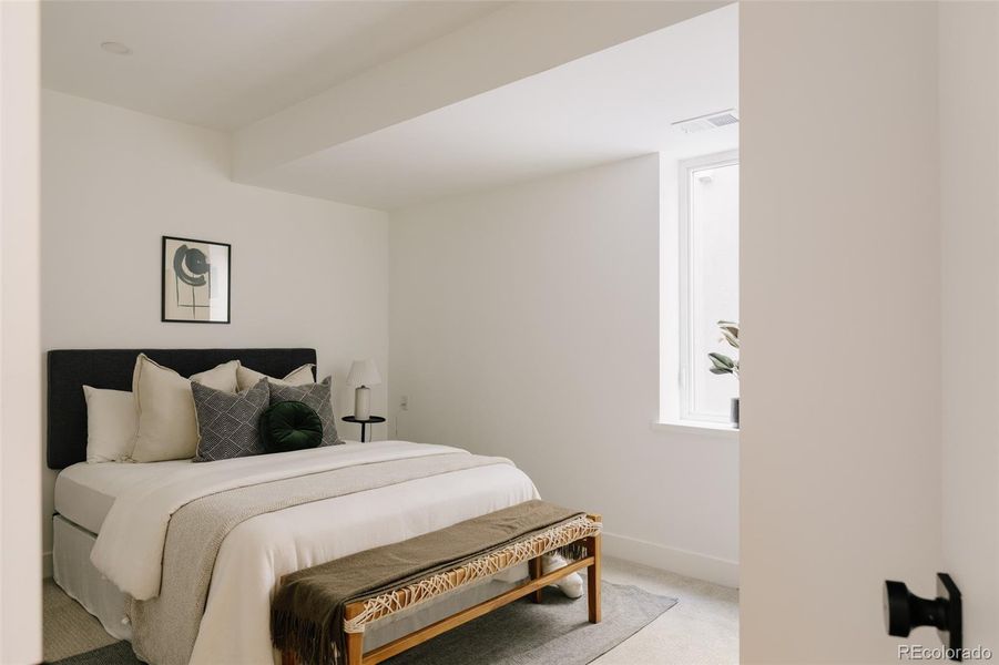 Furnished interior view inside a new home in , Denver (Image 15).