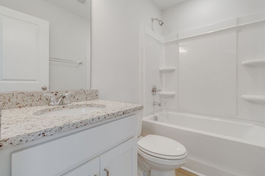 Furnished interior view inside a new home in Astoria, Columbia (Image 12).