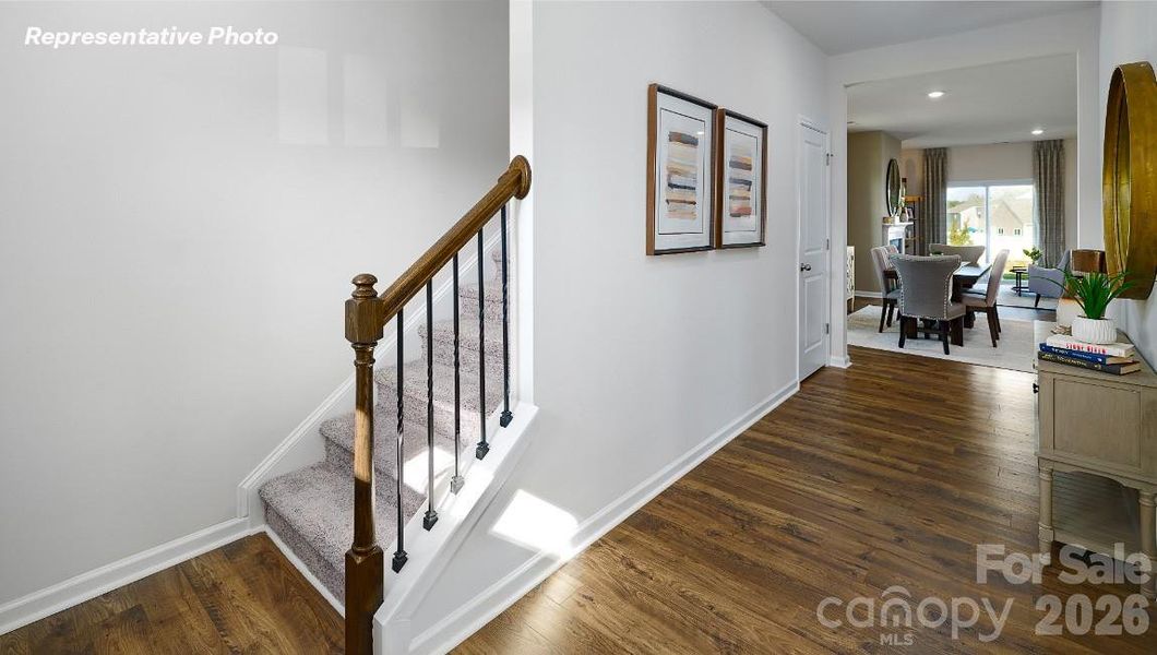 Furnished interior view inside a new home in Stanton, Richburg (Image 7).