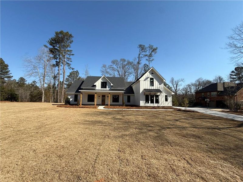 Front exterior of a new home in , Athens, GA, highlighting curb appeal (Image 1). Front exterior of a new home in , Athens, GA, highlighting curb appeal (Image 1).
