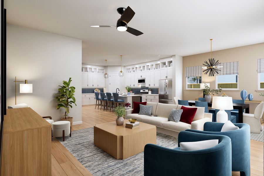 The Cassie - Family Room