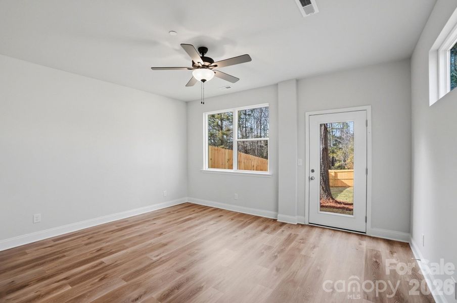 Spacious, unfurnished interior of a new home in , Charlotte (Image 29). Spacious, unfurnished interior of a new home in , Charlotte (Image 29).
