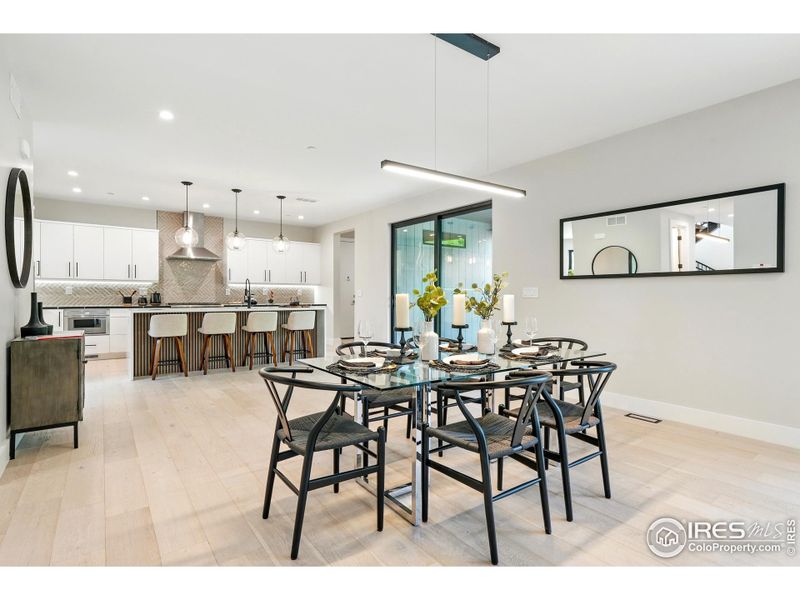 Furnished interior view inside a new home in , Boulder (Image 34). Furnished interior view inside a new home in , Boulder (Image 34).