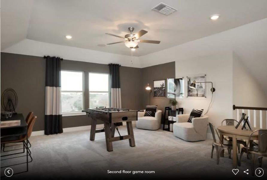 Interior photos- Photo of Pulte model home with same floor plan, not of actual home listed.