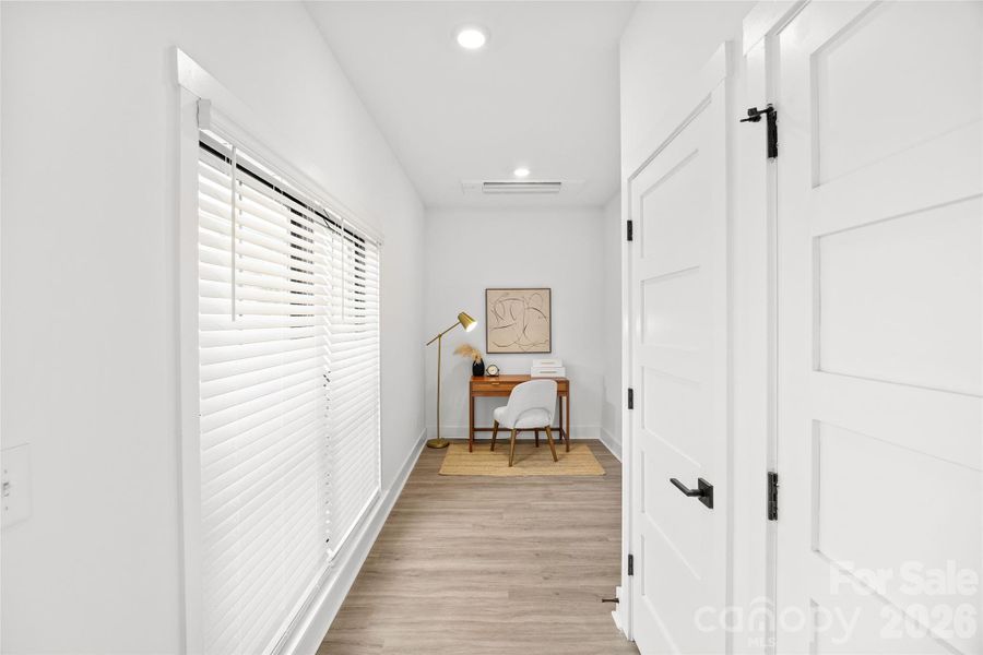 Furnished interior view inside a new home in , Charlotte (Image 7). Furnished interior view inside a new home in , Charlotte (Image 7).