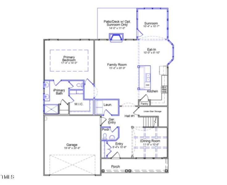 Homesite 203 1 floor