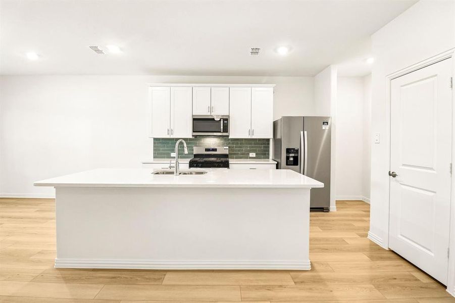 Furnished interior view inside a new home in Stella Hills, Denton (Image 11).
