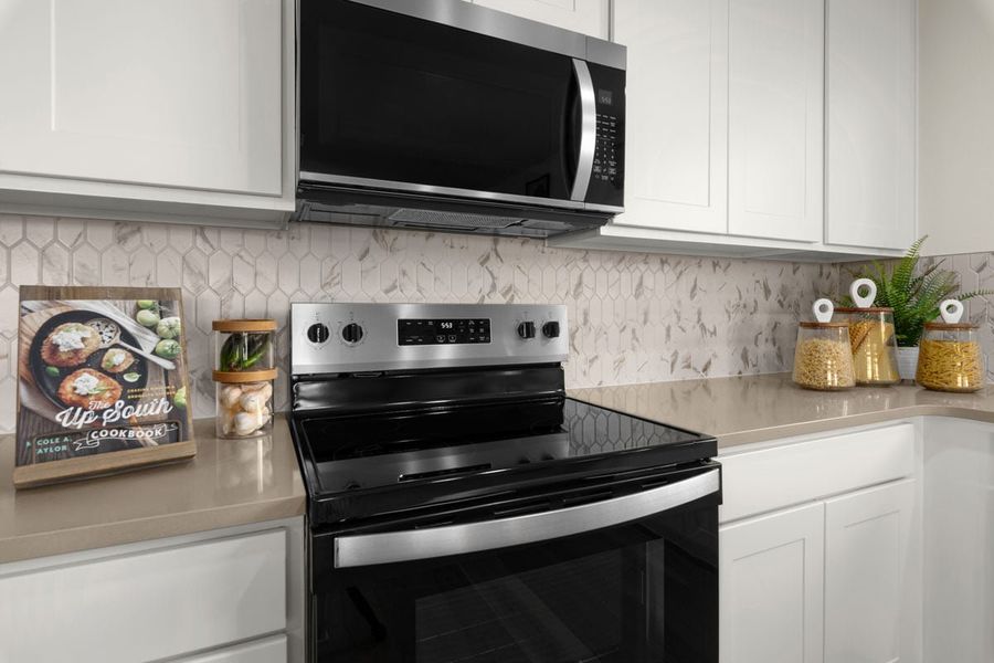 Kitchen tile backsplash