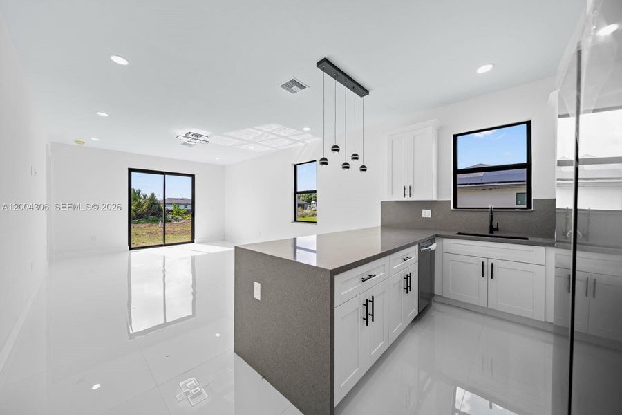 Furnished interior view inside a new home in , Lehigh Acres (Image 10).