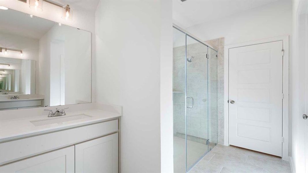 Furnished interior view inside a new home in Avondale 40', Fate (Image 9).