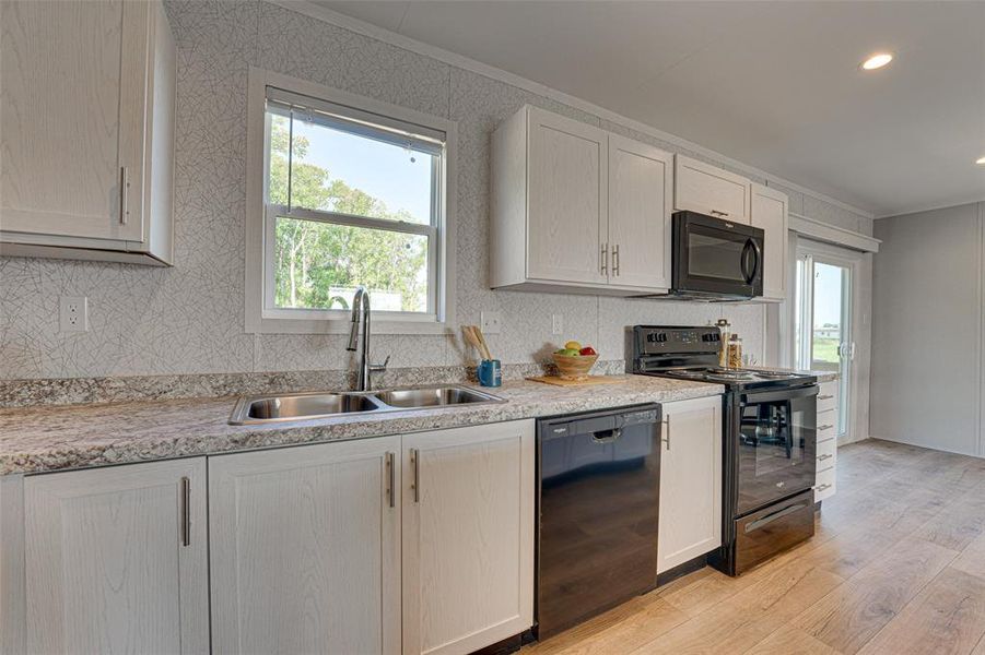 Furnished interior view inside a new home in , Ferris (Image 11).