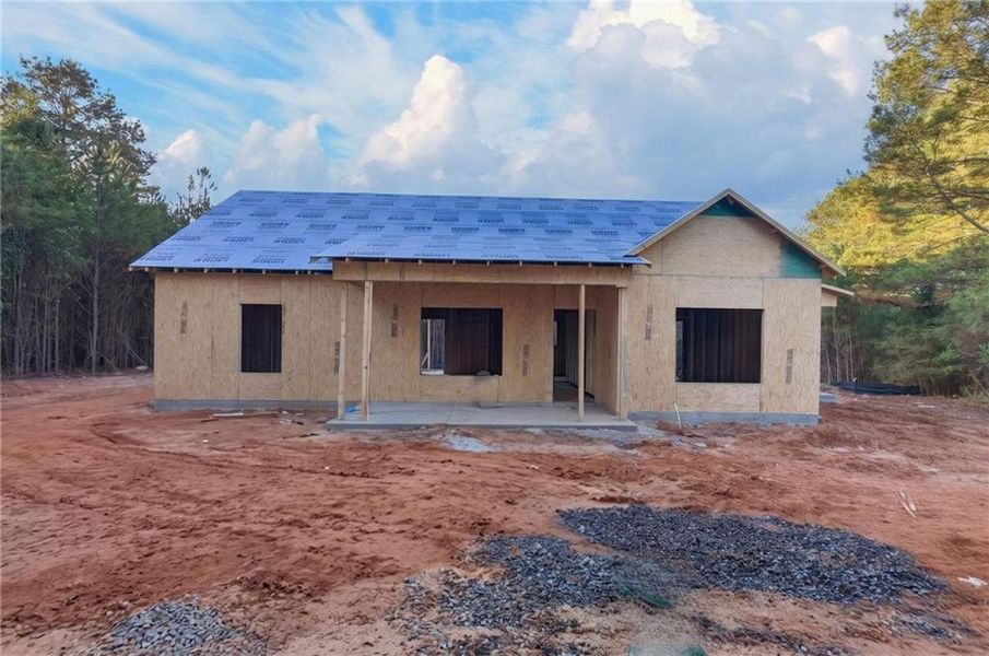 In-progress construction of a new home in , Taylorsville, GA (Image 28).