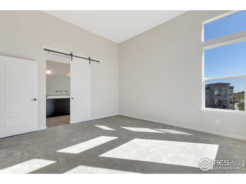 Primary Bedroom w/ 12 Foot Ceiling