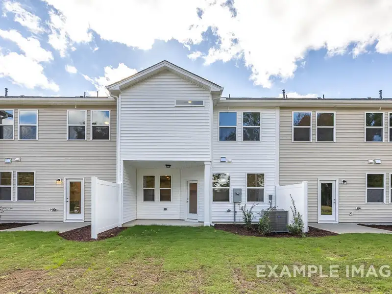 Exterior details and patio area of a home in Springvale, Fuquay Varina (Image 2).