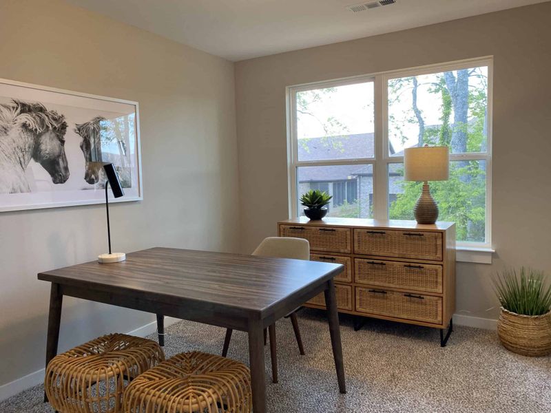 Furnished interior view inside a new home in The Grove at Kennesaw Farms, Gallatin (Image 28). Furnished interior view inside a new home in The Grove at Kennesaw Farms, Gallatin (Image 28).