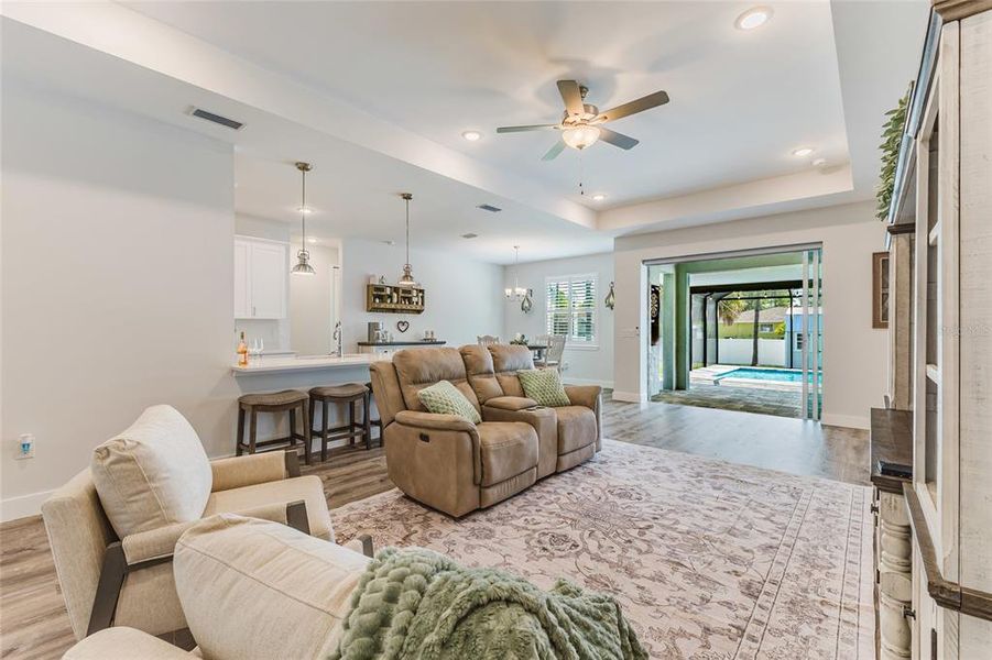 Furnished interior view inside a new home in , Lehigh Acres (Image 9).