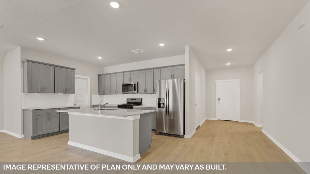 Furnished interior view inside a new home in Hartland Ranch, Lockhart (Image 6).