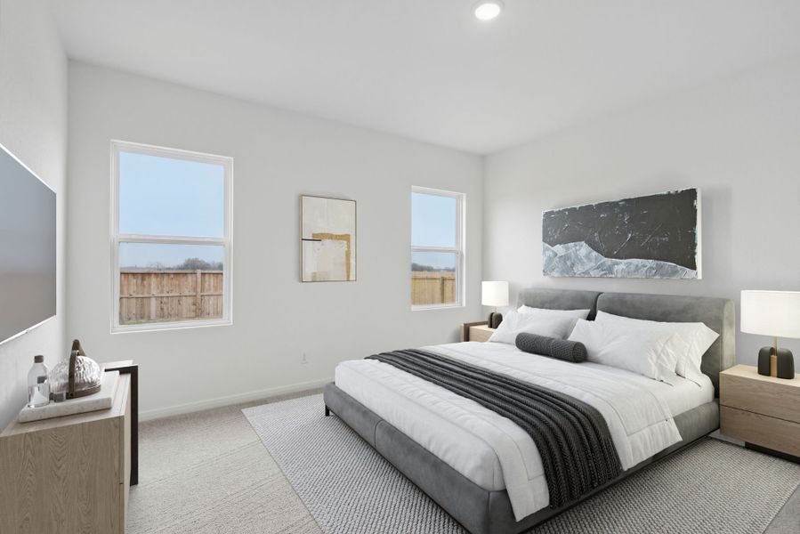 Representative furnished interior of a home built from the Sterling by Starlight Homes in Andalusia, Loris (Image 8).