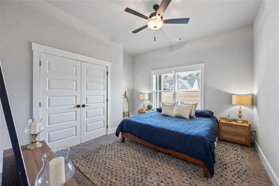 Furnished interior view inside a new home in , Monroe (Image 8).
