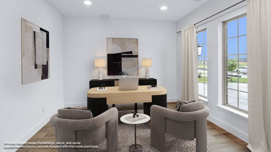 Furnished interior view inside a new home in Riceland, Mont Belvieu (Image 3).