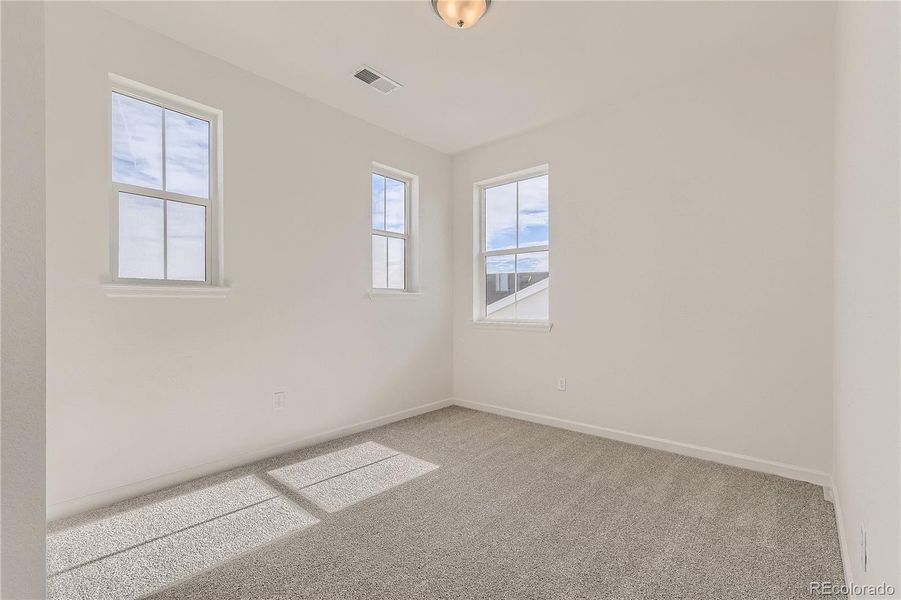 2nd Floor Bedroom 3 Picture not of actual home