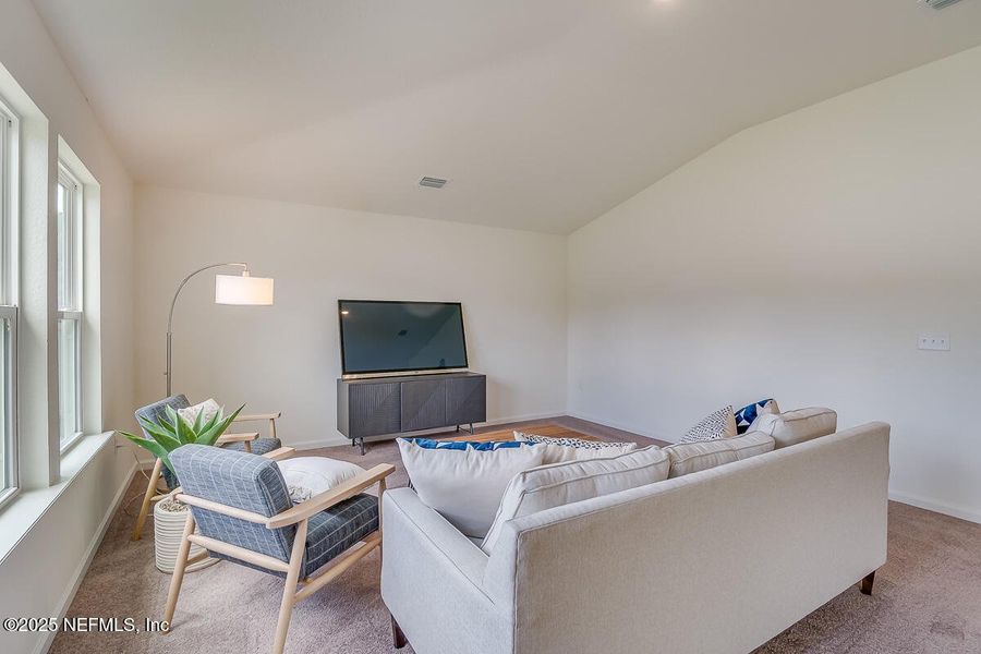 Furnished interior view inside a new home in , Green Cove Springs (Image 9). Furnished interior view inside a new home in , Green Cove Springs (Image 9).
