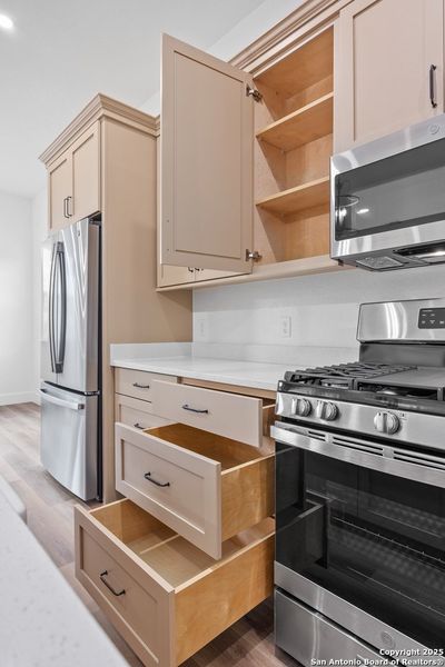 Close-up of interior finishes inside a home in , Kerrville (Image 14).