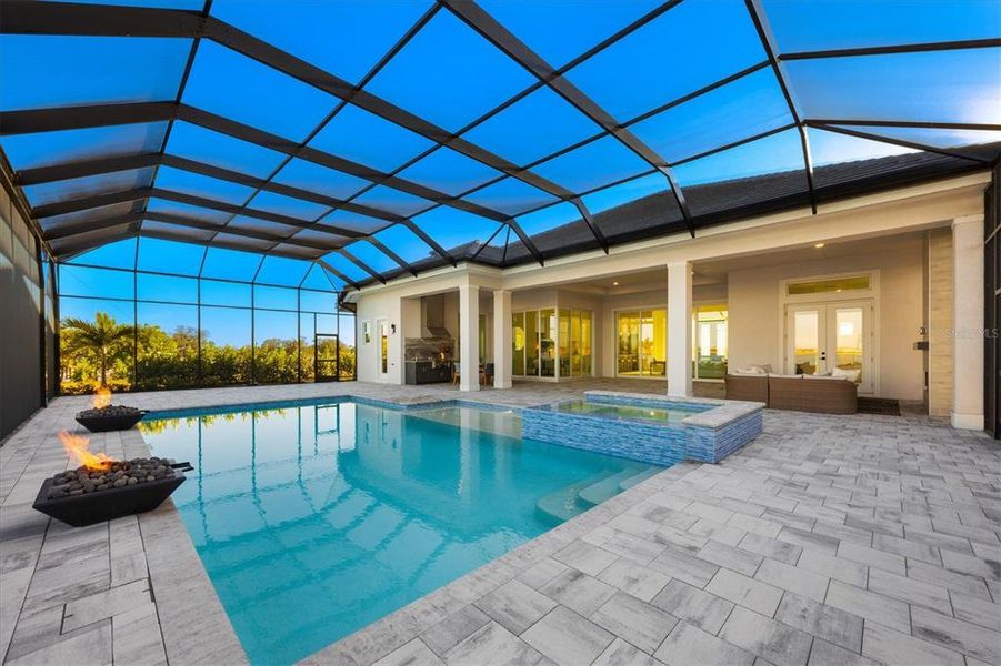 Exterior details and patio area of a home in , Sarasota (Image 37). Exterior details and patio area of a home in , Sarasota (Image 37).