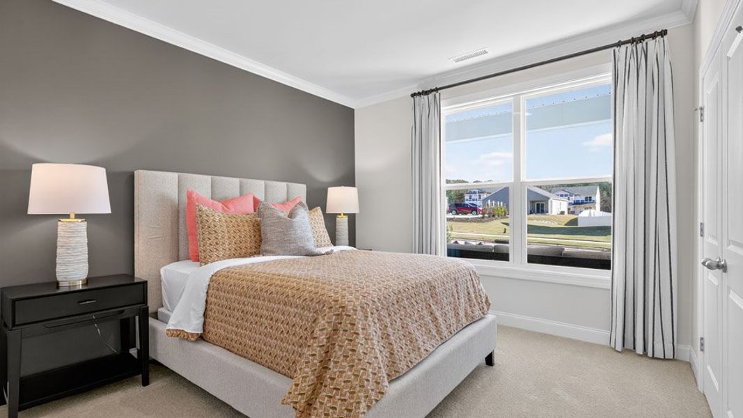 Representative furnished interior of a home built from the Hartwell by D.R. Horton in The Manors at Winston Pointe, Clayton (Image 24).