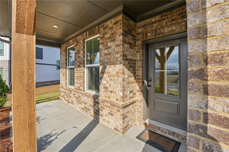 Exterior details and patio area of a home in Tiberon Woods, Cumming (Image 40). Exterior details and patio area of a home in Tiberon Woods, Cumming (Image 40).