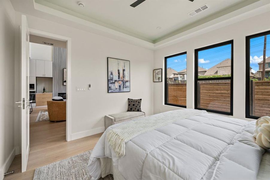 Furnished interior view inside a new home in , Irving (Image 13). Furnished interior view inside a new home in , Irving (Image 13).