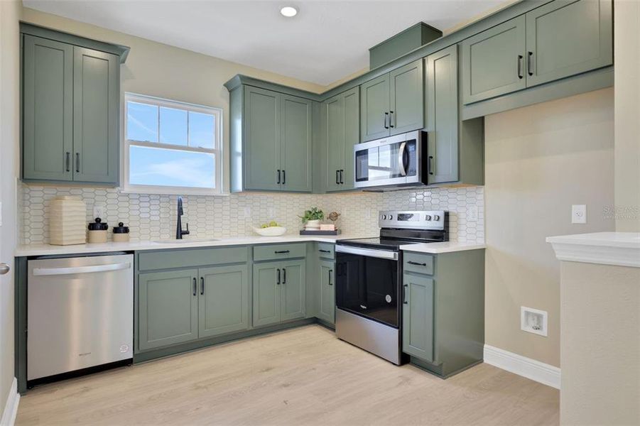 Furnished interior view inside a new home in Crossroads at Kelly Park, Apopka (Image 26).