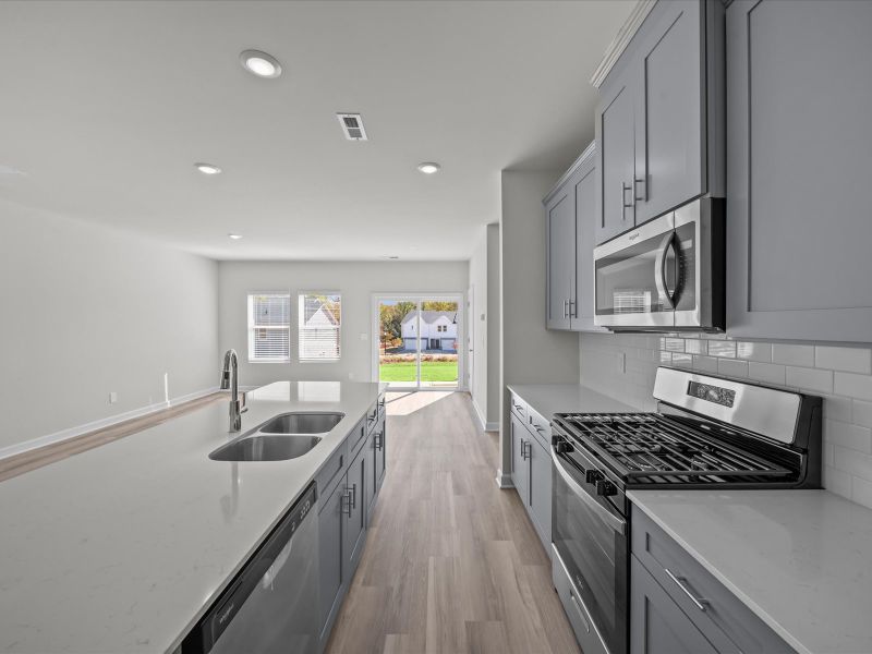 Furnished interior view inside a new home in Northbrook Village Townes, Taylors (Image 7).