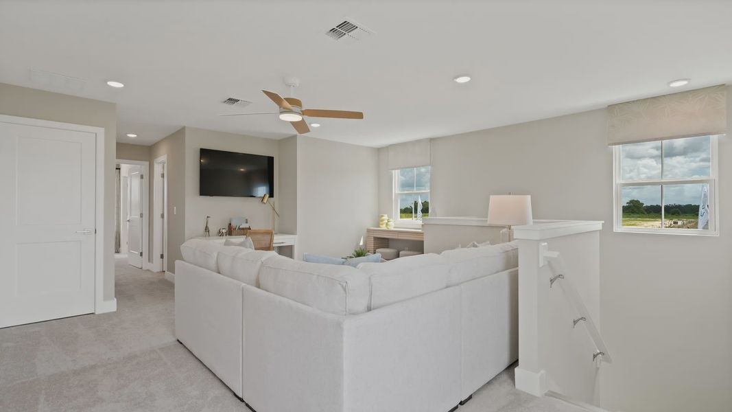 Furnished interior view inside a new home in Trailside, Mount Dora (Image 46).