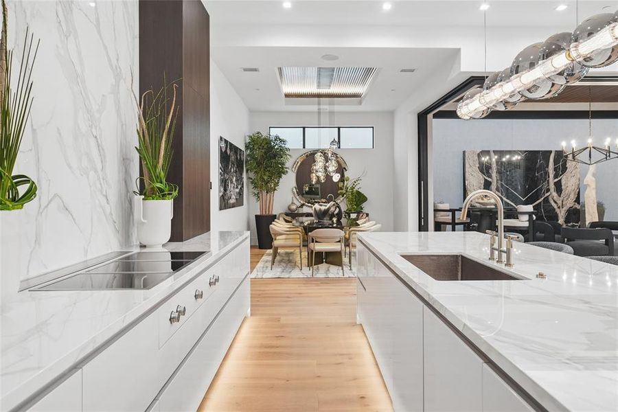 Furnished interior view inside a new home in , Southlake (Image 14).