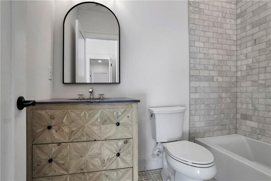 Furnished interior view inside a new home in , Decatur (Image 6).