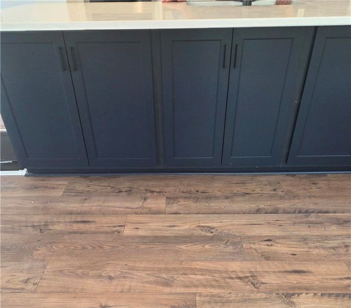 Look at the extra usable cabinet space on the front side of the Island Look at the extra usable cabinet space on the front side of the Island