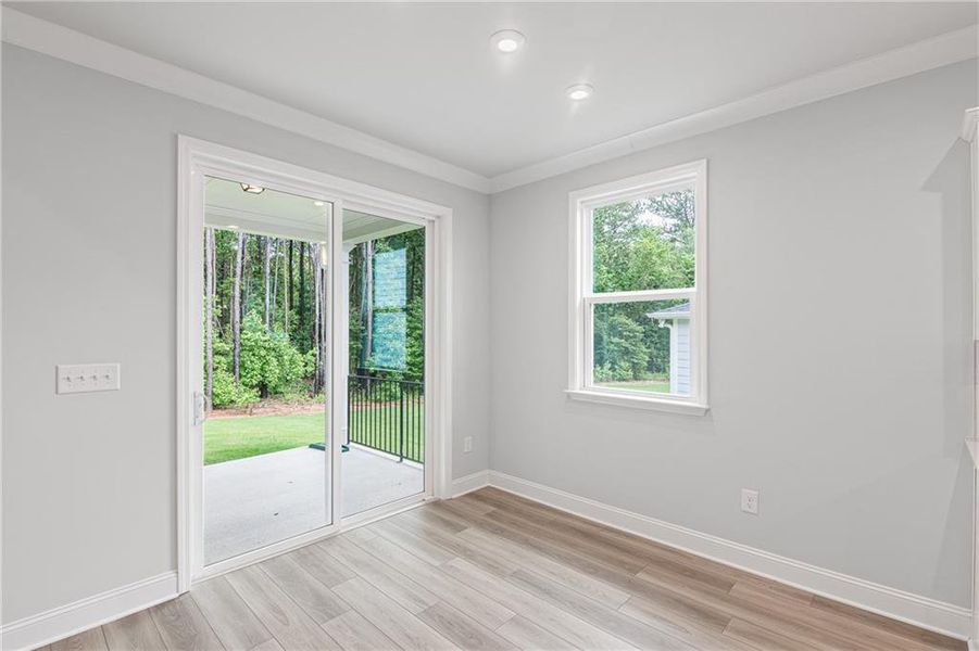 Spacious, unfurnished interior of a new home in Sun City Peachtree, Griffin (Image 10).