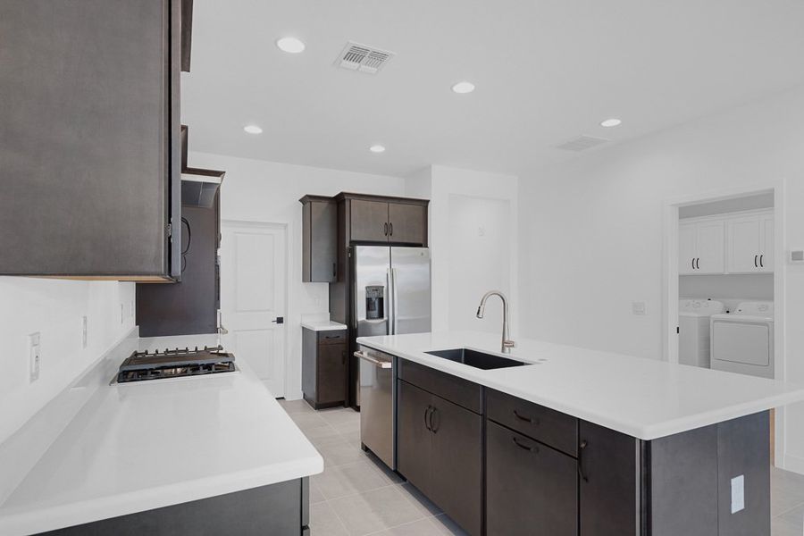 Representative furnished interior of a home built from the Winsor by Taylor Morrison in Stonehaven Discovery Collection, Glendale (Image 13).