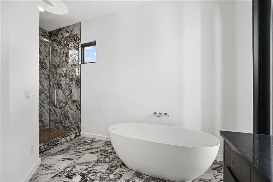 Furnished interior view inside a new home in , Atlanta (Image 11).