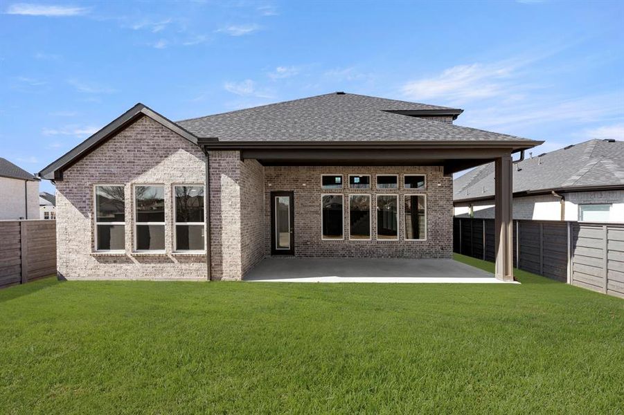 26. 7224 Indian Paintbrush - Back