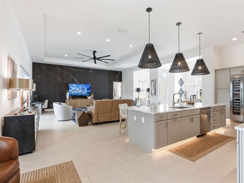 Furnished interior view inside a new home in , The Villages (Image 81). Furnished interior view inside a new home in , The Villages (Image 81).